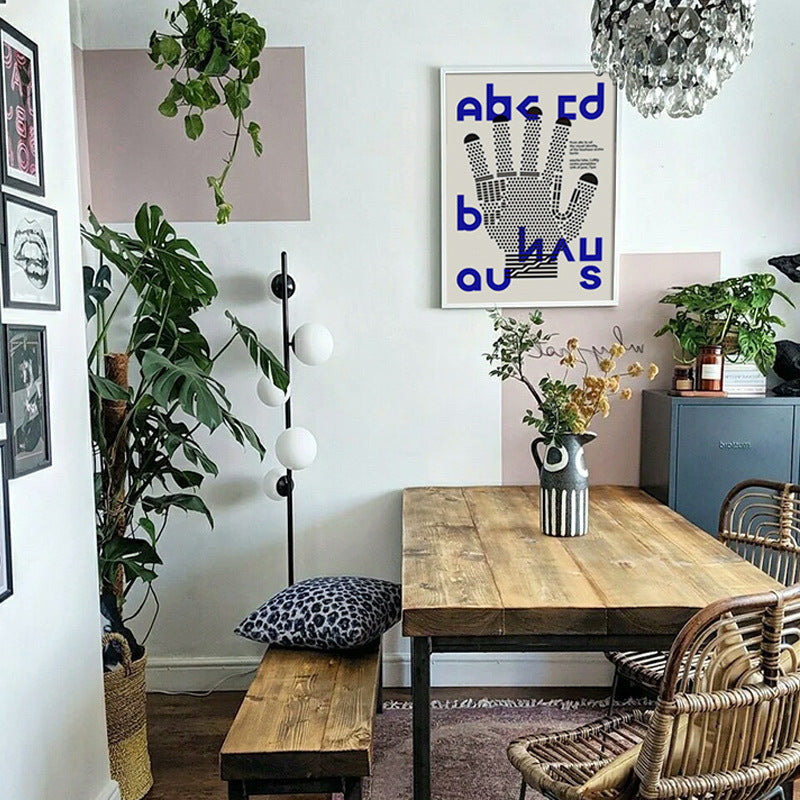 BAUHAUS hand graphic アートポスター