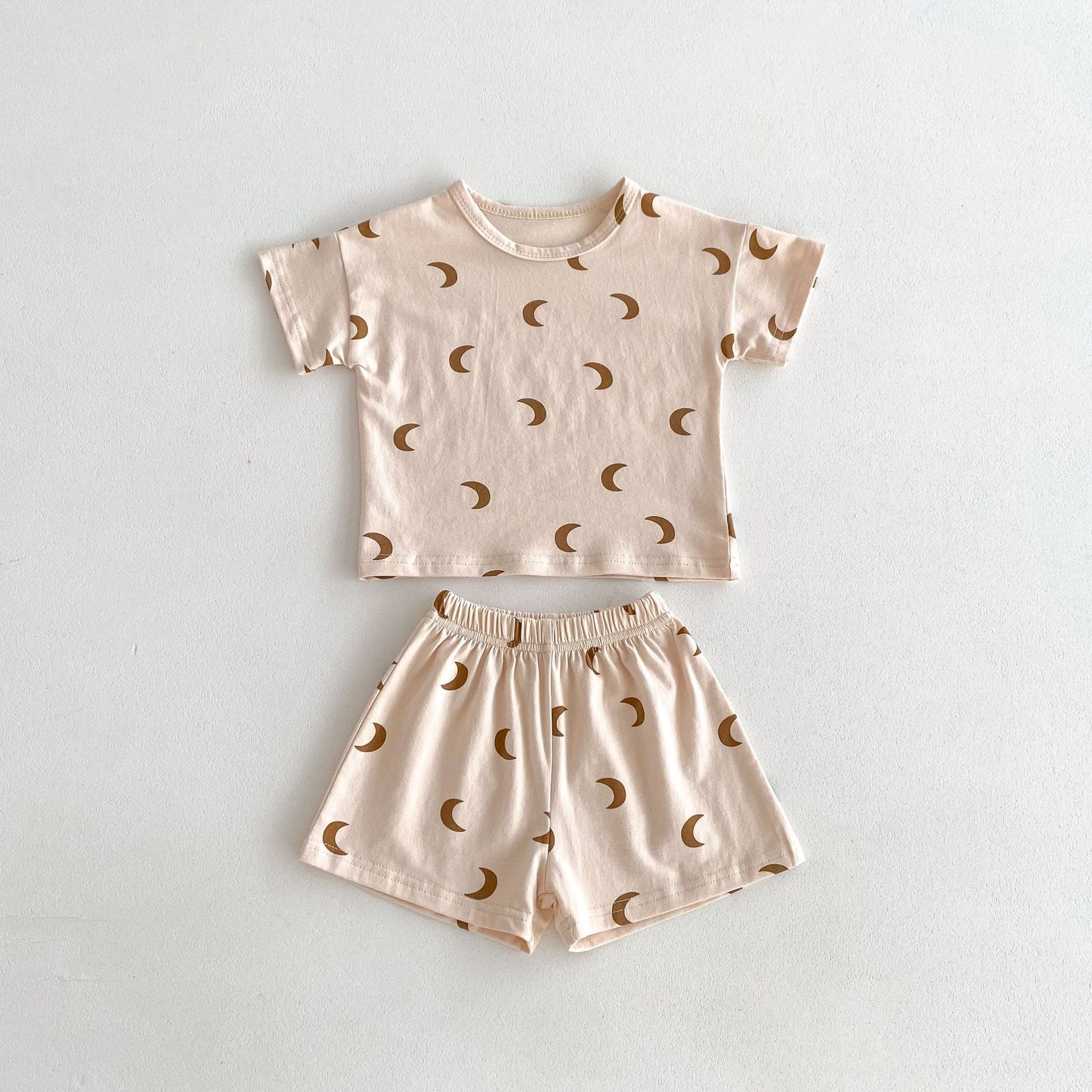 Moon Print Summer Roomwear / ムーンプリント サマールームウェア