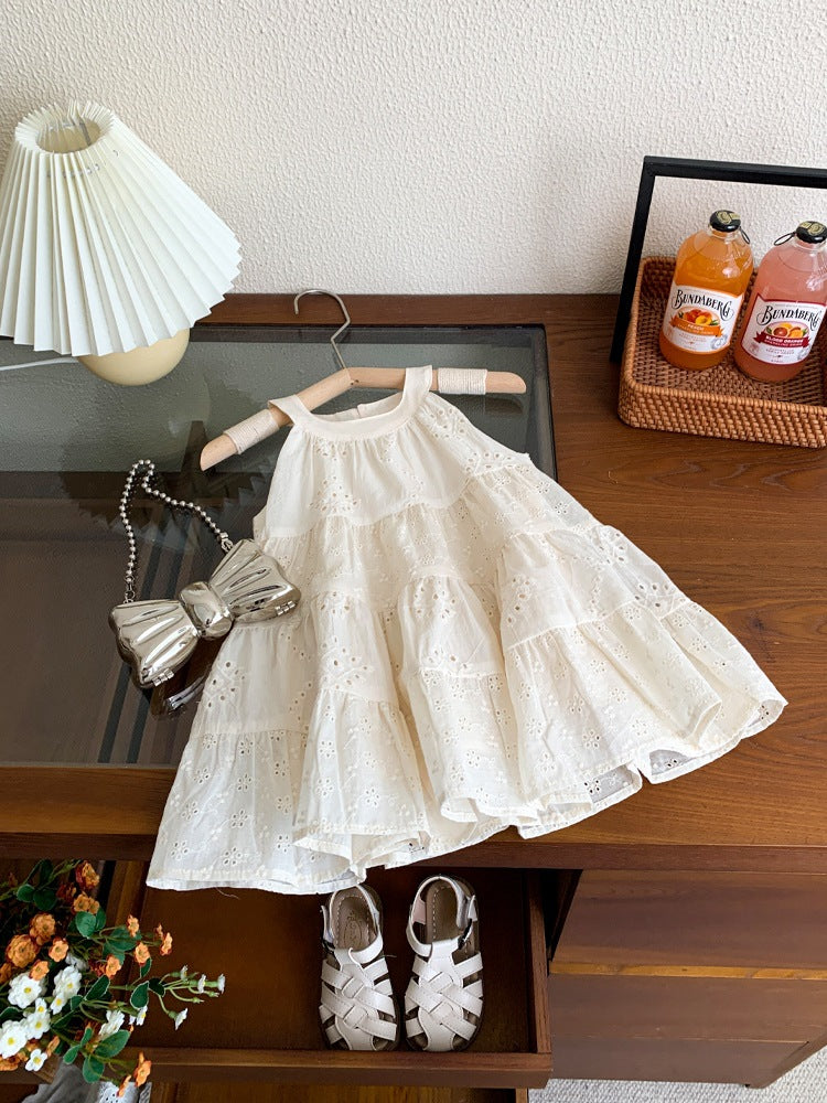 Embroidery Lace Summer Dress / エンブロイダリーレース サマードレス