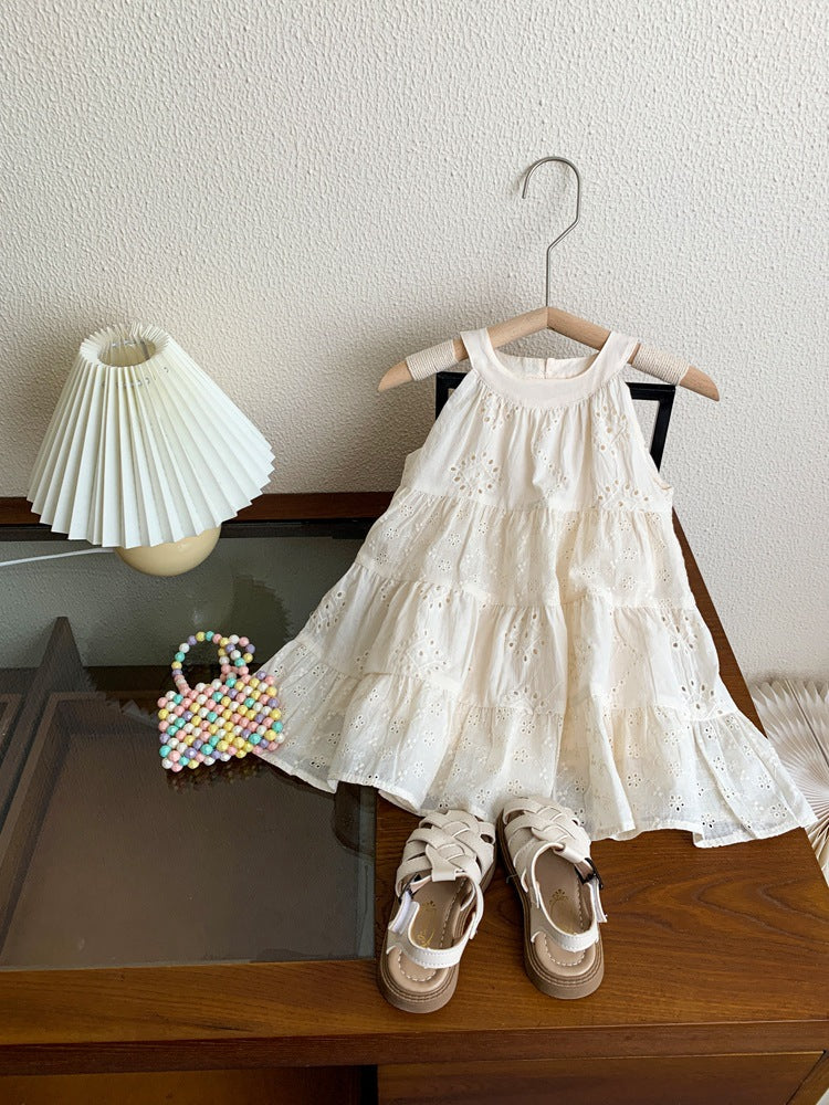 Embroidery Lace Summer Dress / エンブロイダリーレース サマードレス