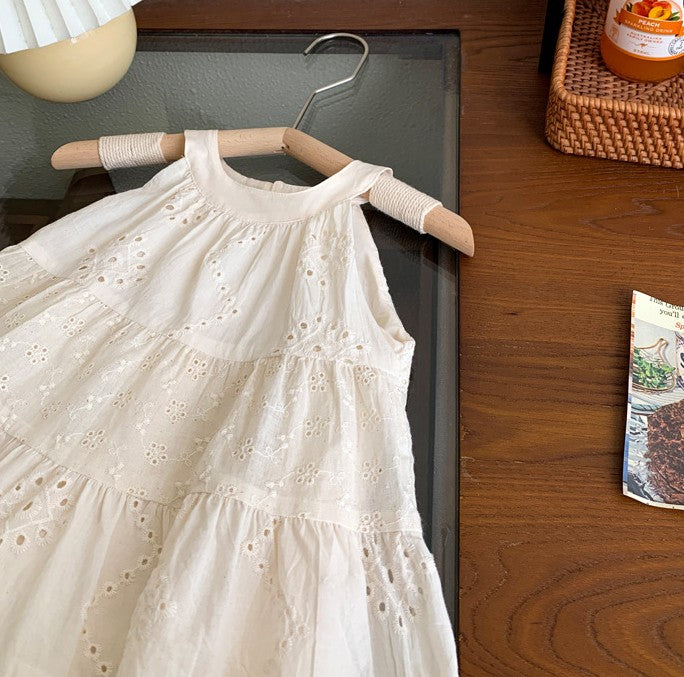 Embroidery Lace Summer Dress / エンブロイダリーレース サマードレス