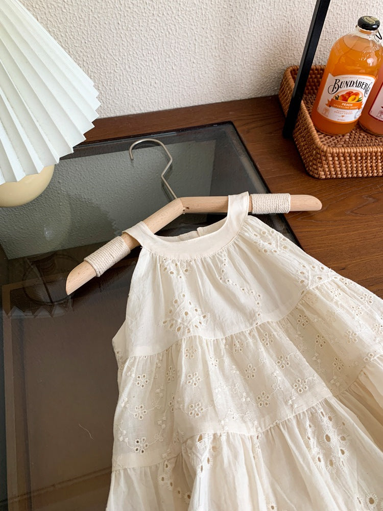 Embroidery Lace Summer Dress / エンブロイダリーレース サマードレス