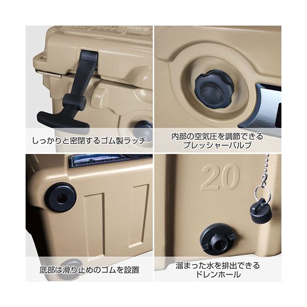 HANT クーラーボックス(45L)