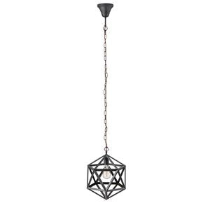 アイアン Polyhedron ペンダントライト（エジソン電球付き）