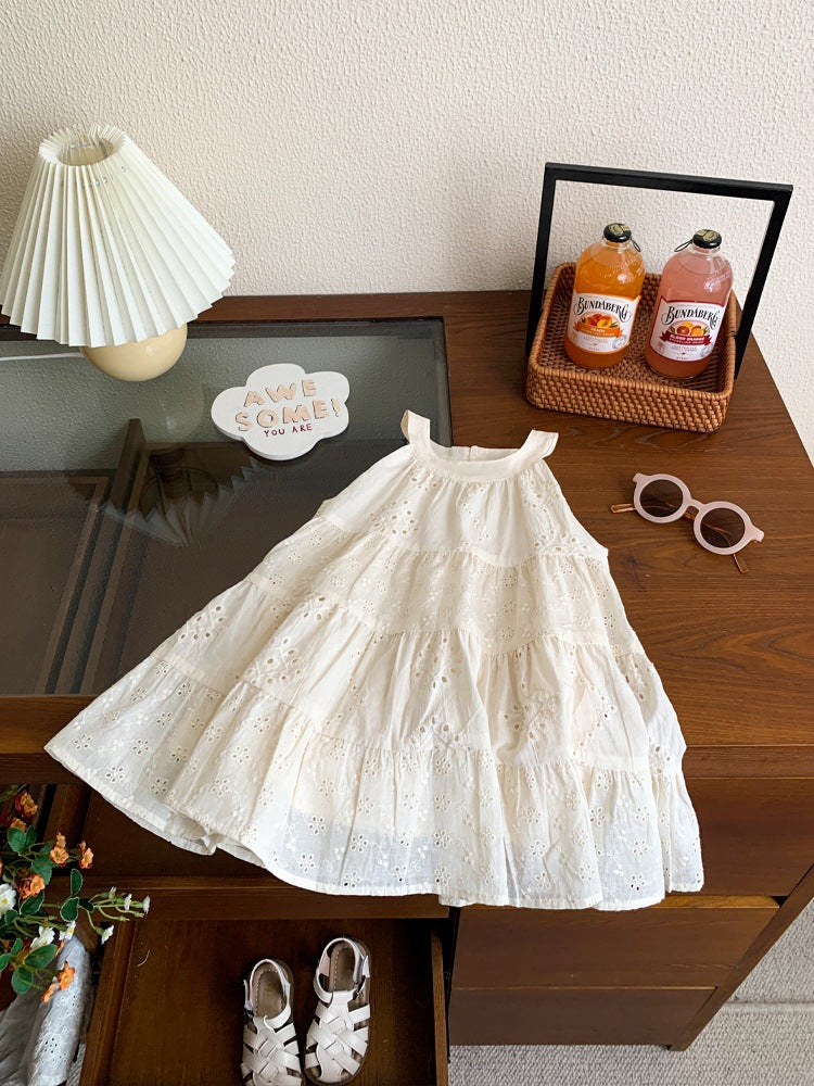 Embroidery Lace Summer Dress / エンブロイダリーレース サマードレス